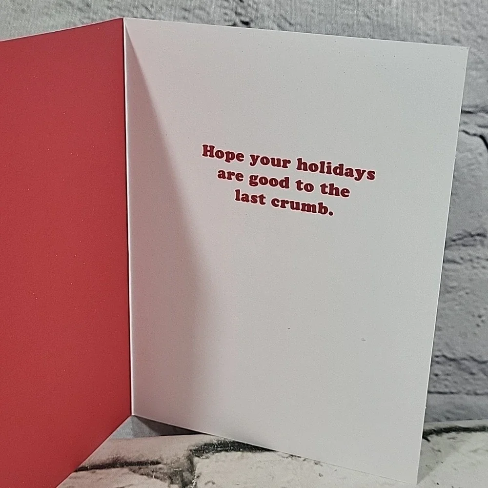 American Greetings Christmas Cards Gingerbread Zombies Lot Set Of 8 New